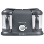 Beaba 芘亞芭 Babycook® Duo 蒸煮攪拌輔食機 (BS Plug) (深灰色)